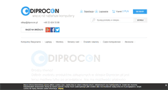 Desktop Screenshot of diprocon.pl